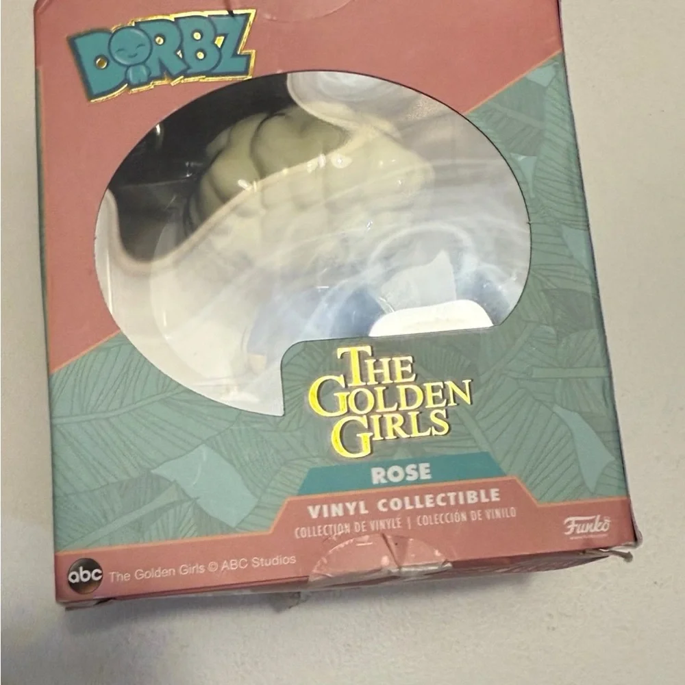 Funko Dorbz The Golden Girls Rose Vinyl Figure Blue Pink Teal - Picture 5 of 5